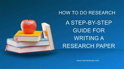 how to write research paper|step by step research paper guide.